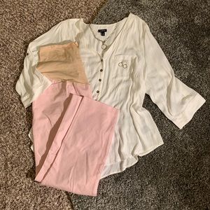 Old Nay Full Panel Maternity Blush Pixie Pant